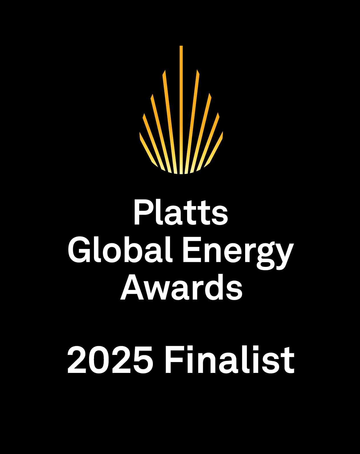 2025 Global Energy Awards Finalist Logo (Vertical)